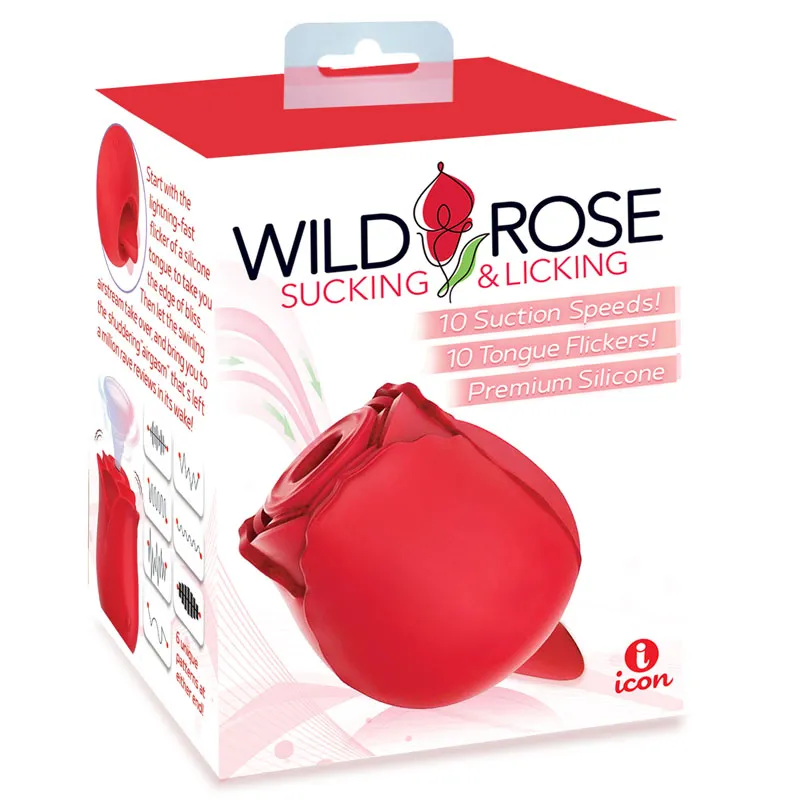 Wild Rose Sucking and Licking