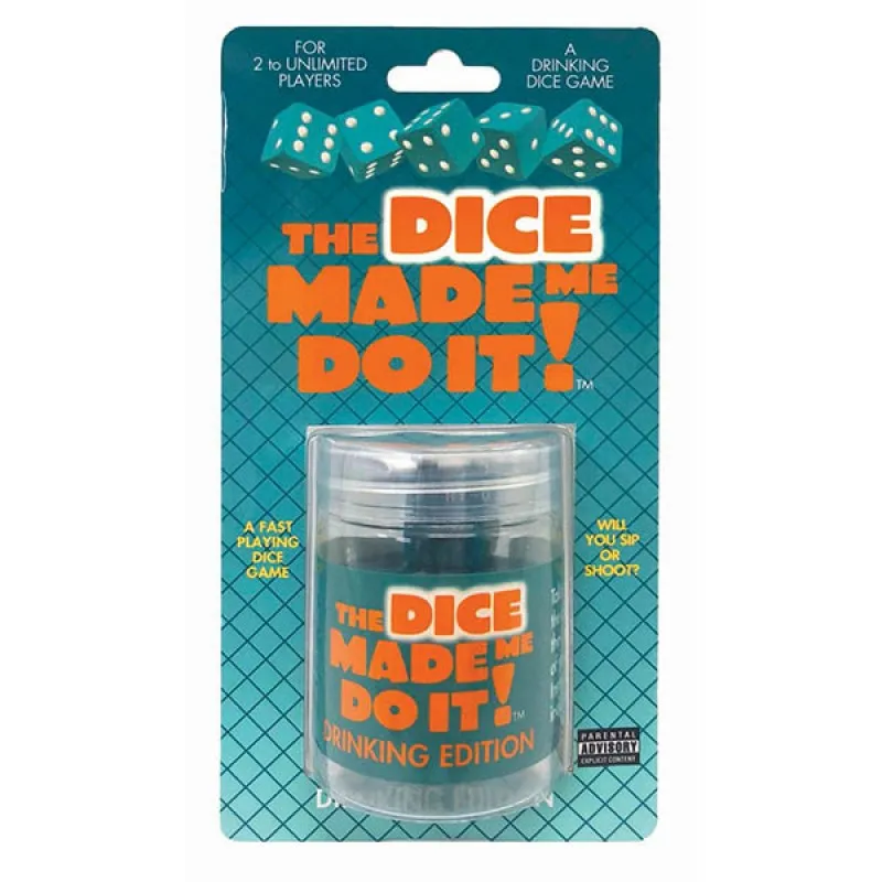 The Dice Made Me Do It! (Drinking Edition)