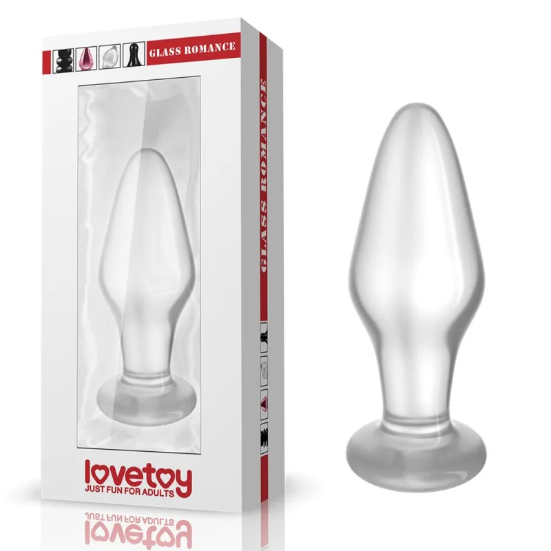 Glass Romance 4.3'' Butt Plug