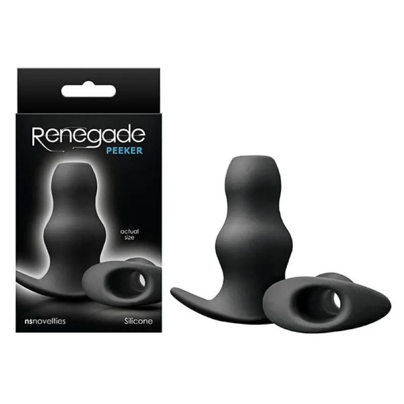 Renegade Peeker Hollow Butt Plug - Small