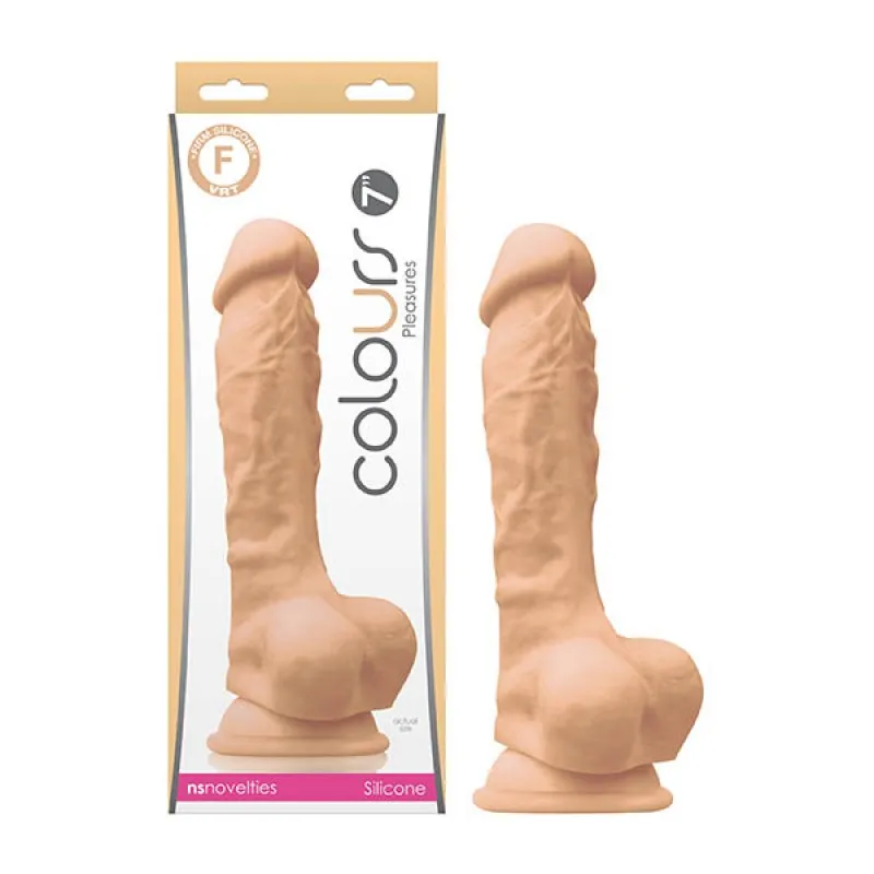 Colours Pleasures 7'' Dildo - Flesh