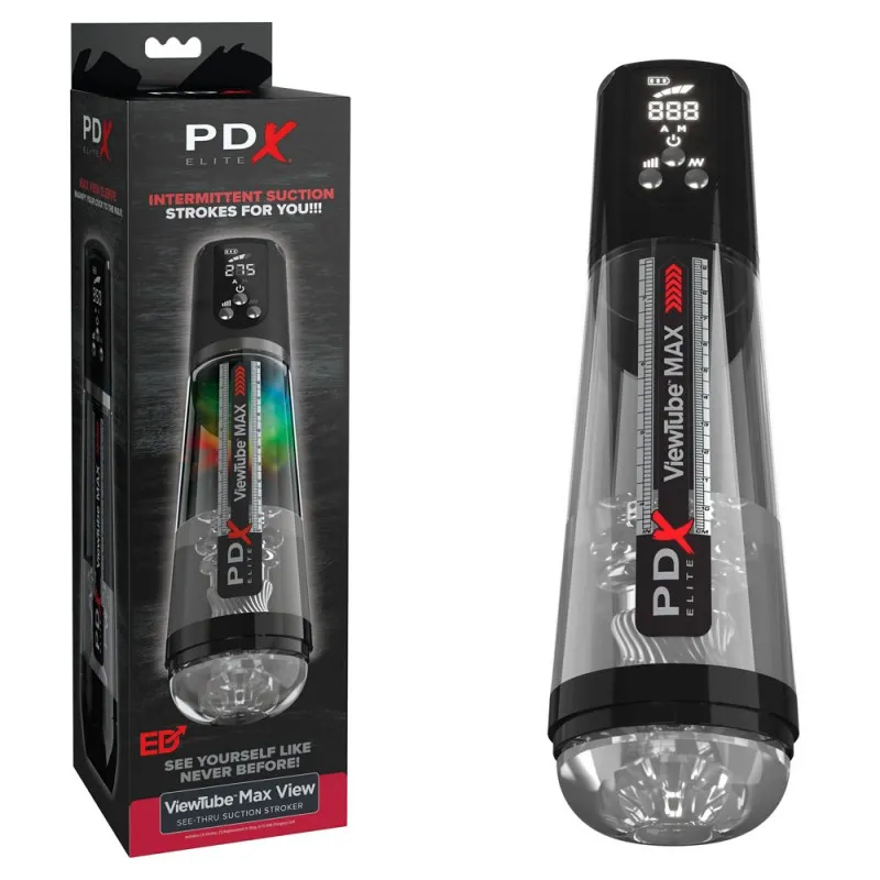 PDX Elite ViewTube - See Through Suction Stroker