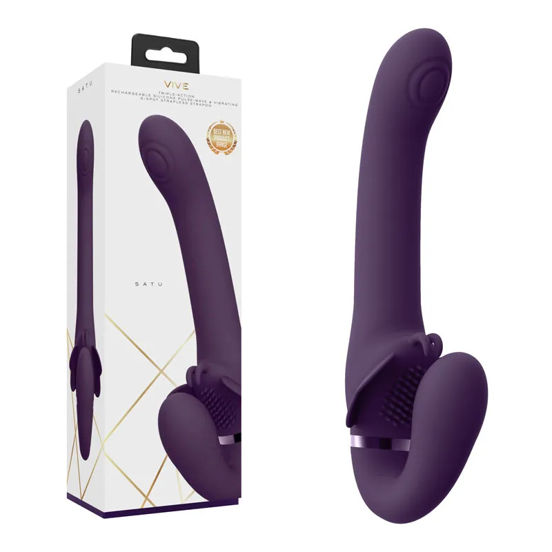 Vive Satu Strapless Strap-on Vibe