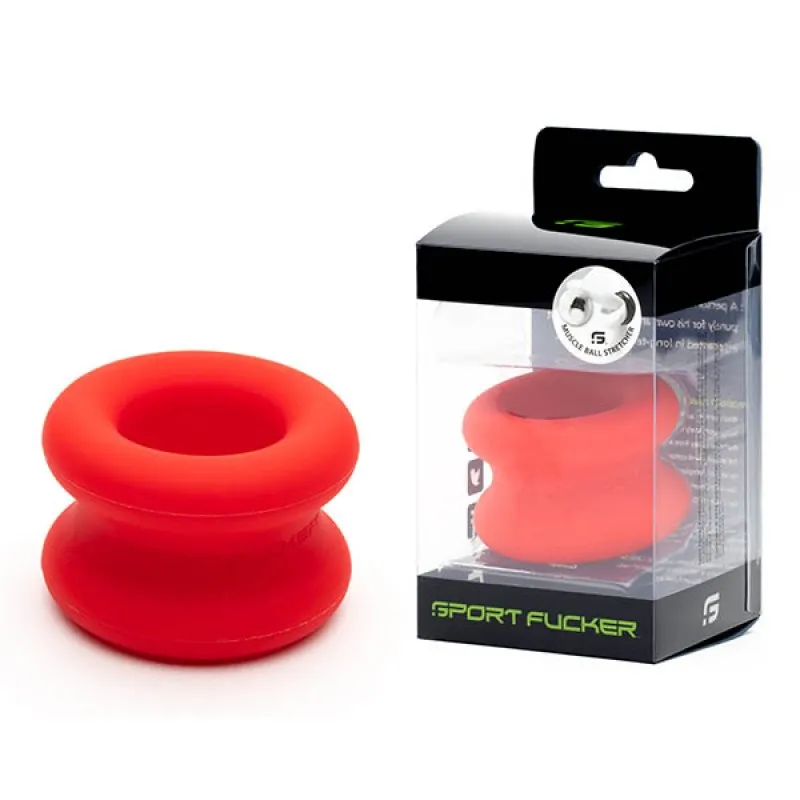 Sport Fucker Muscle Ball Stretcher - Red