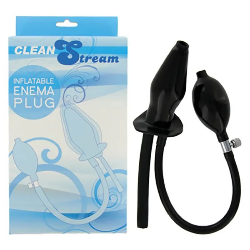 CleanStream Inflatable Enema Plug