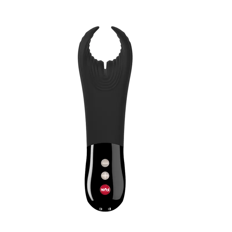 Manta Vibrating Stroker - Black