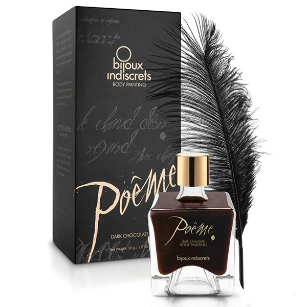 Poeme Edible Body Paint Dark Chocolate