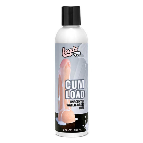 a bottle of Loadz Cum Load Unscented Semen Lube