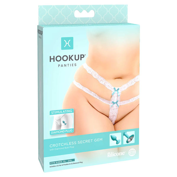 hook up date night crutchless knickers