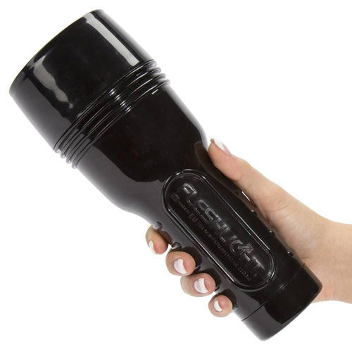 lady holding a fleshlight