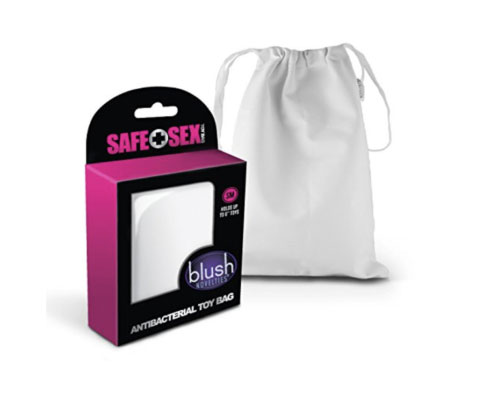 anti-bacterial sex toy storage bag