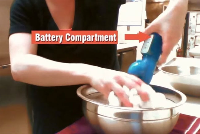 example cleaning battery toy