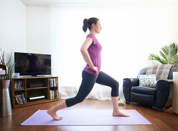 a woman excersising with kegel balls