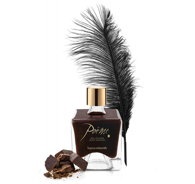 Bijoux Indiscrets Poeme Edible Body Paint Dark Chocolate