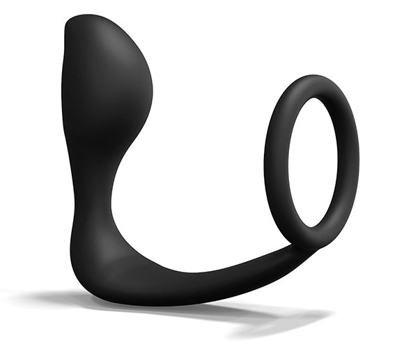 cock ring with prostate plug